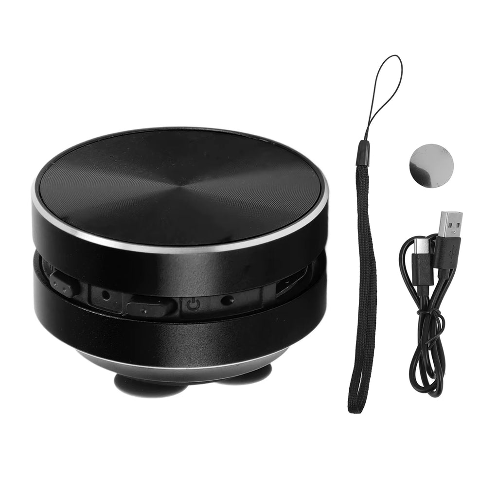 Small Speaker FM Radio Built in Mic Bluetooth Bone Conduction Speaker Large Volume Stereo Aluminum Alloy Rechargeable for Car