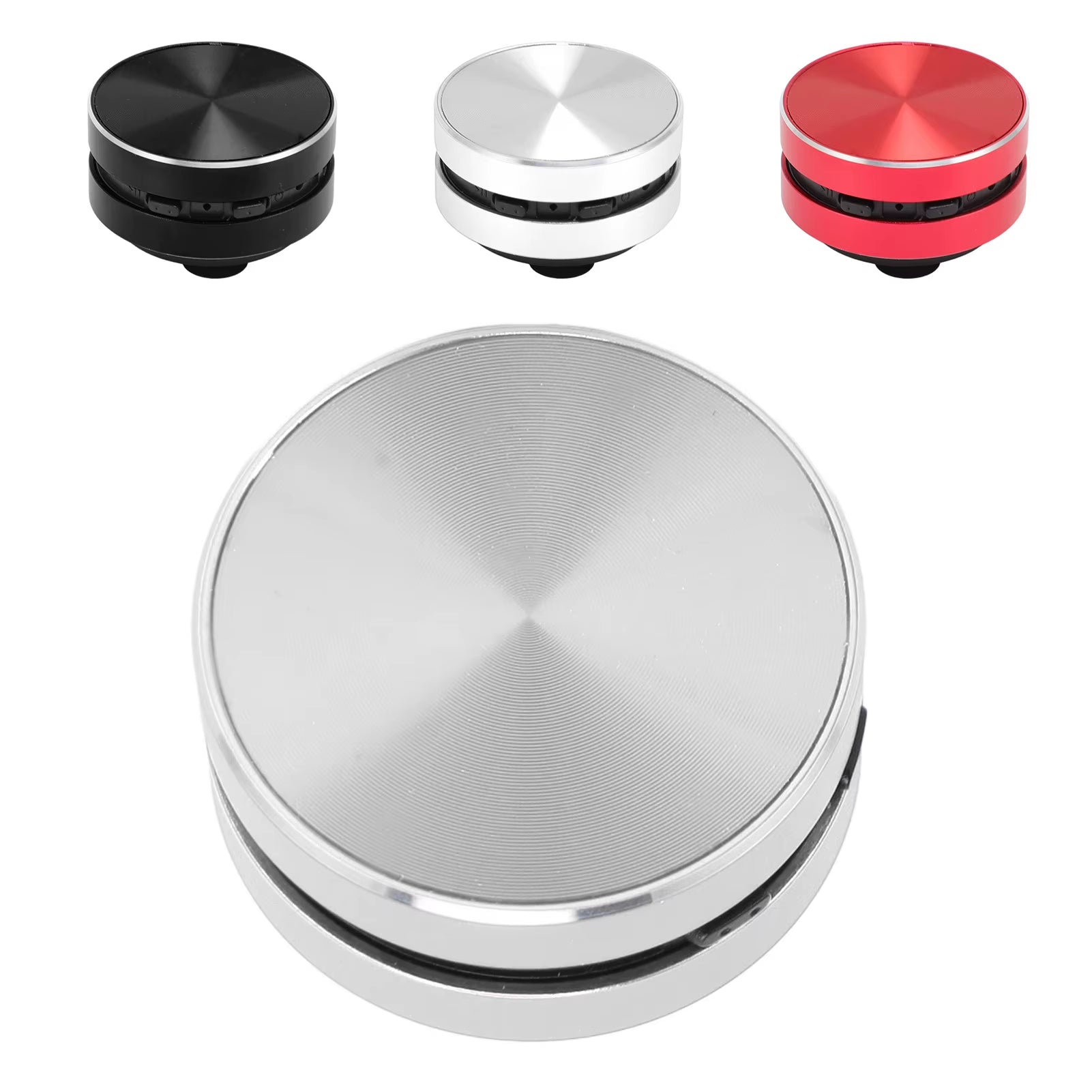 Small Speaker FM Radio Built in Mic Bluetooth Bone Conduction Speaker Large Volume Stereo Aluminum Alloy Rechargeable for Car